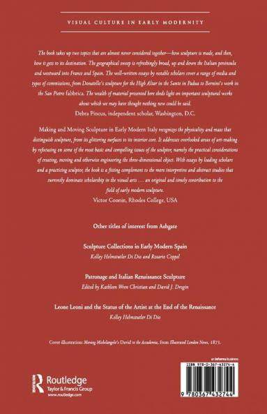 Making and Moving Sculpture in Early Modern Italy