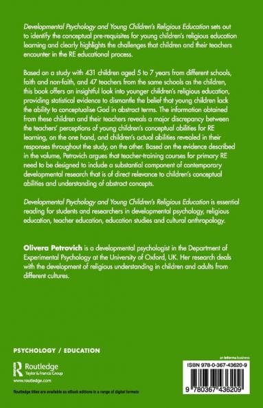 Developmental Psychology and Young Children's Religious Education