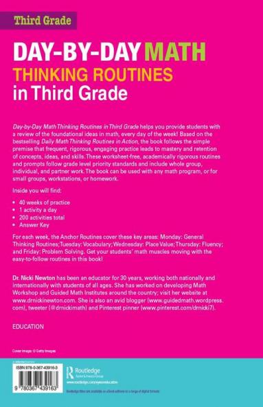 Day-by-Day Math Thinking Routines in Third Grade