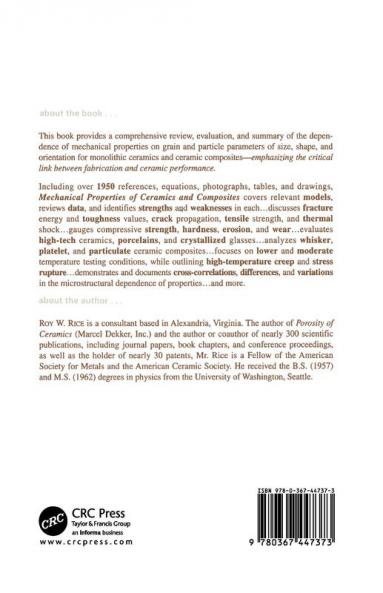 Mechanical Properties of Ceramics and Composites