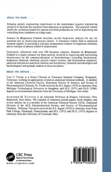 Sensors in Bioprocess Control