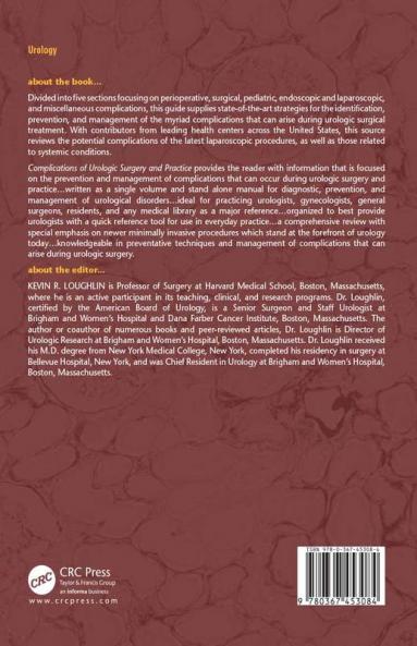 Complications of Urologic Surgery and Practice