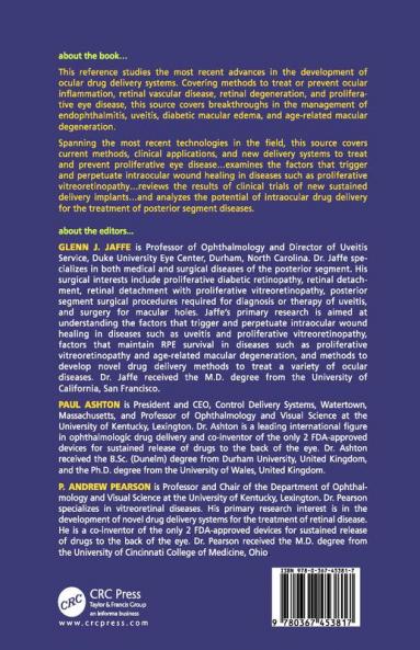 Intraocular Drug Delivery