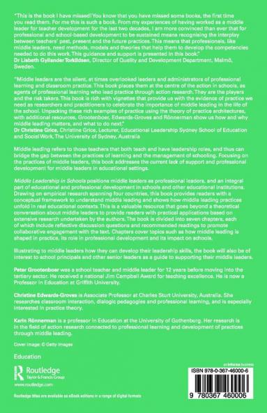 Middle Leadership in Schools
