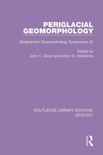 Periglacial Geomorphology