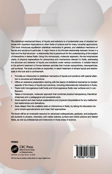 Statistical Mechanics of Liquids and Solutions