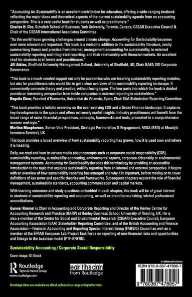 Accounting for Sustainability