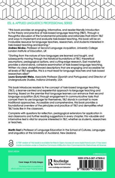 Foundational Principles of Task-Based Language Teaching