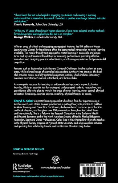 MOTOR LEARNING AND CONTROL FOR PRACTITIONERS