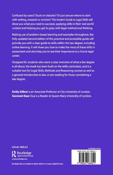 Insider's Guide to Legal Skills