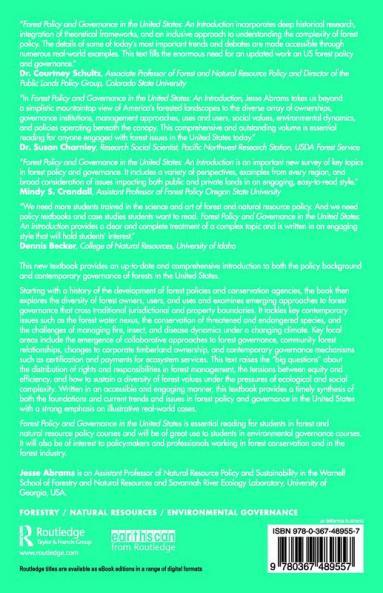 Forest Policy and Governance in the United States