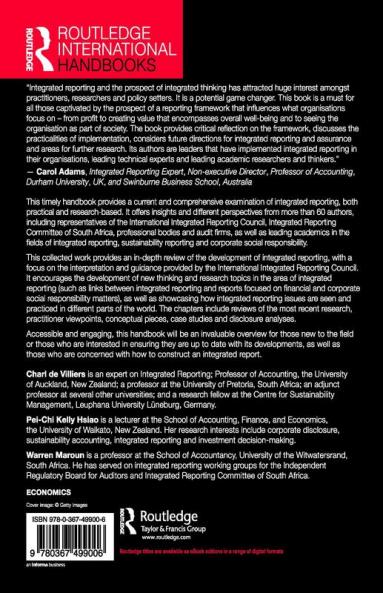 Routledge Handbook of Integrated Reporting