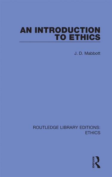 Introduction to Ethics