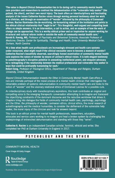 Beyond Clinical Dehumanisation towards the Other in Community Mental Health Care