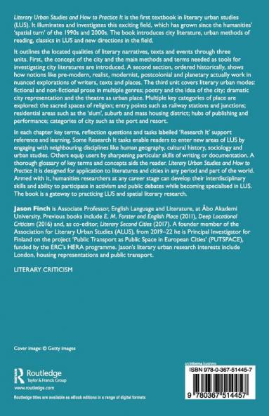 Literary Urban Studies and How to Practice It