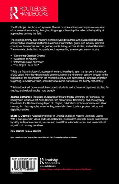 Routledge Handbook of Japanese Cinema