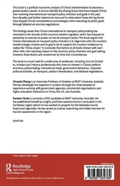 China’s Trade Policy on International Air Transport
