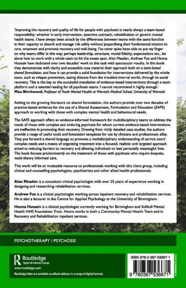 Team-Based Shared Formulation for Psychosis