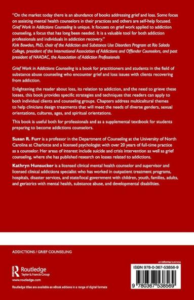 Grief Work in Addictions Counseling