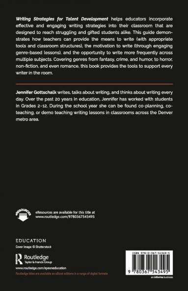 Writing Strategies for Talent Development