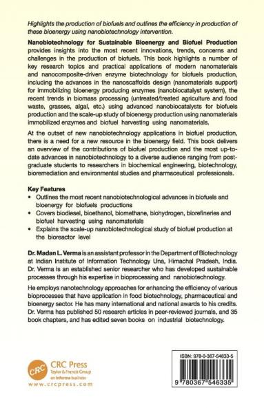 Nanobiotechnology for Sustainable Bioenergy and Biofuel Production