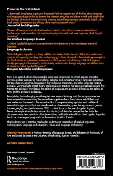 Critical Applied Linguistics