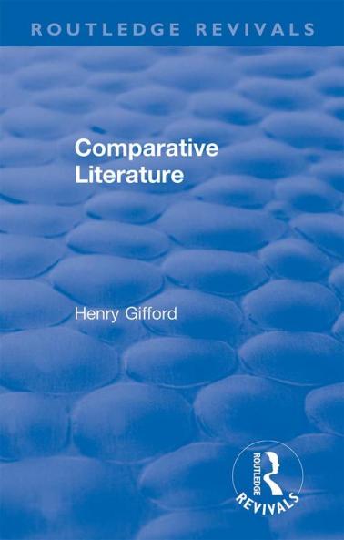 Comparative Literature