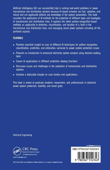 Artificial Intelligence Applications in Electrical Transmission and Distribution Systems Protection