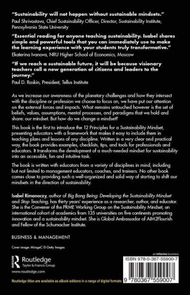 Sustainability Mindset Principles