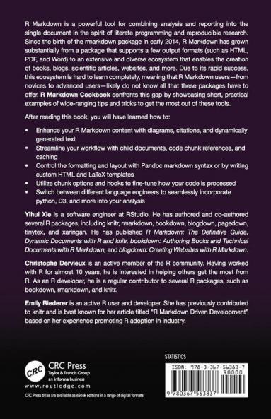 R Markdown Cookbook