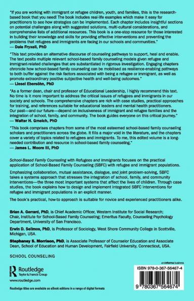 School-Based Family Counseling with Refugees and Immigrants