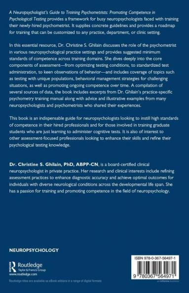 Neuropsychologist's Guide to Training Psychometrists