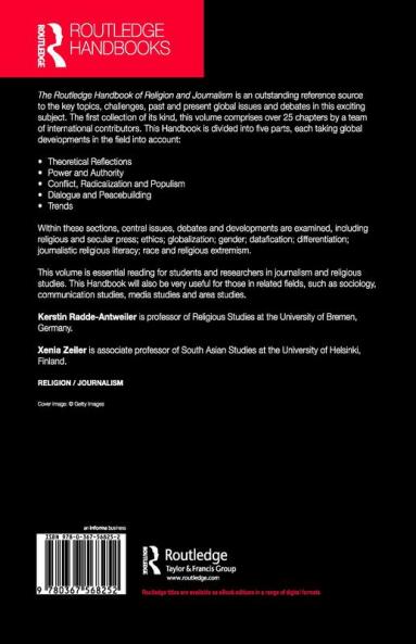 Routledge Handbook of Religion and Journalism