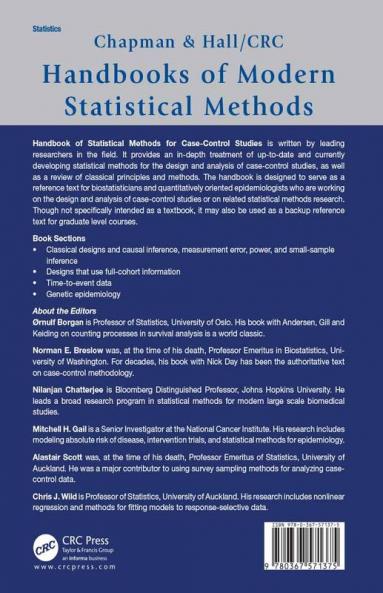 Handbook of Statistical Methods for Case-Control Studies