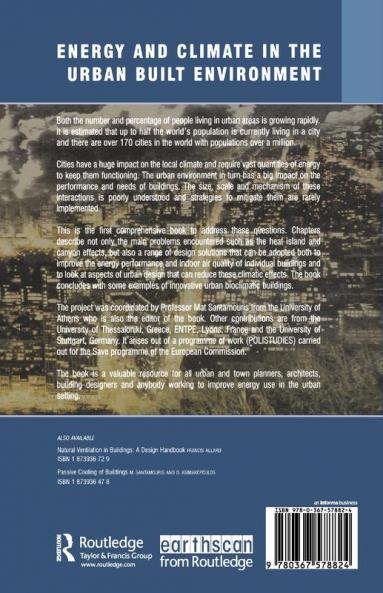 Energy and Climate in the Urban Built Environment