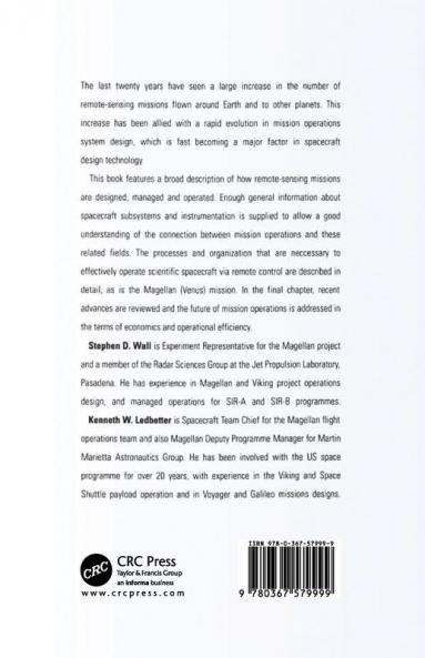 Design of Mission Operations Systems for Scientific Remote Sensing