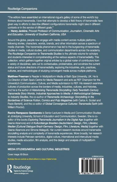Routledge Companion to Transmedia Studies