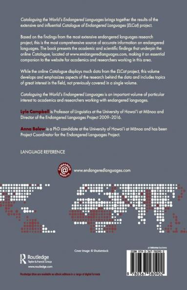 Cataloguing the World's Endangered Languages