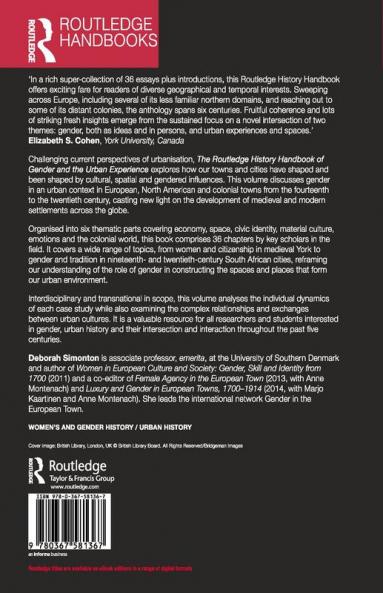 Routledge History Handbook of Gender and the Urban Experience