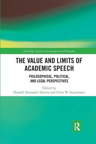 Value and Limits of Academic Speech