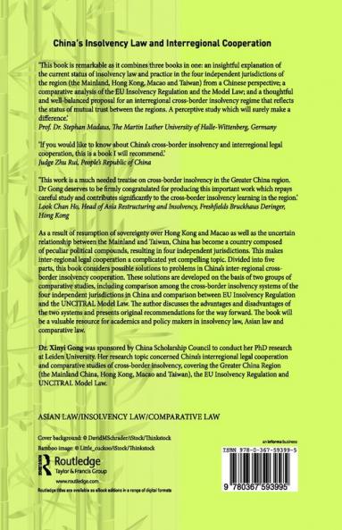 China's Insolvency Law and Interregional Cooperation