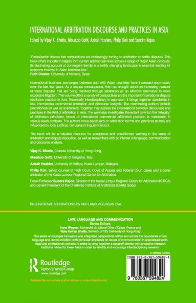 International Arbitration Discourse and Practices in Asia