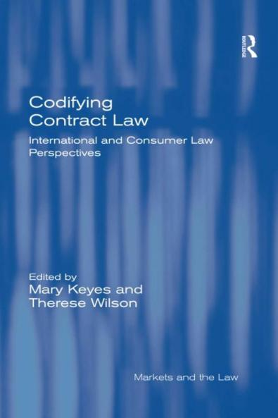 Codifying Contract Law