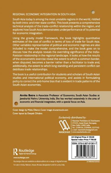 Regional Economic Integration in South Asia