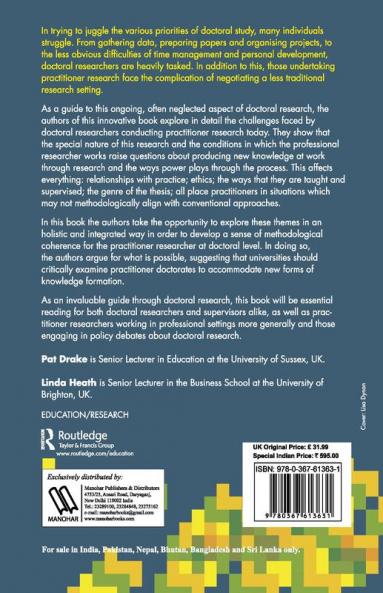 Practitioner Research at Doctoral Level