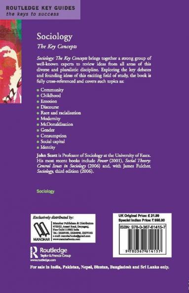 Sociology: The Key Concepts