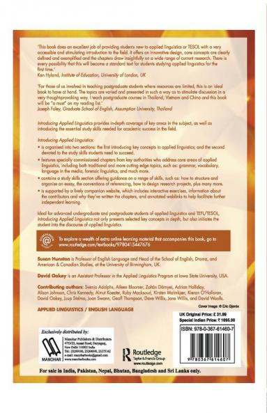 Introducing Applied Linguistics