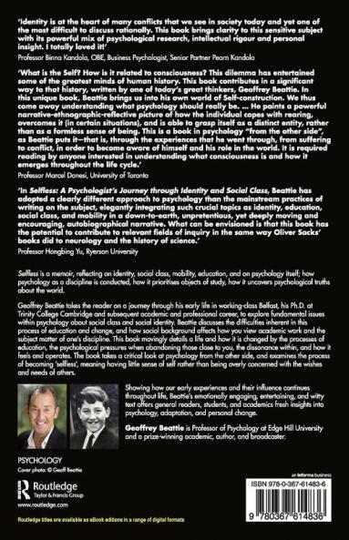 Selfless: A Psychologist's Journey through Identity and Social Class