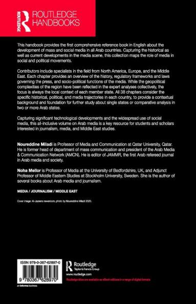 Routledge Handbook on Arab Media