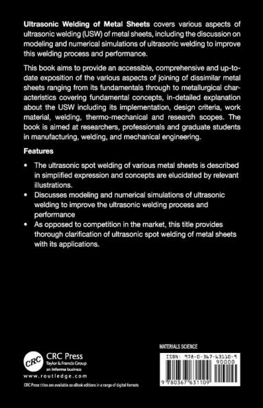 Ultrasonic Welding of Metal Sheets